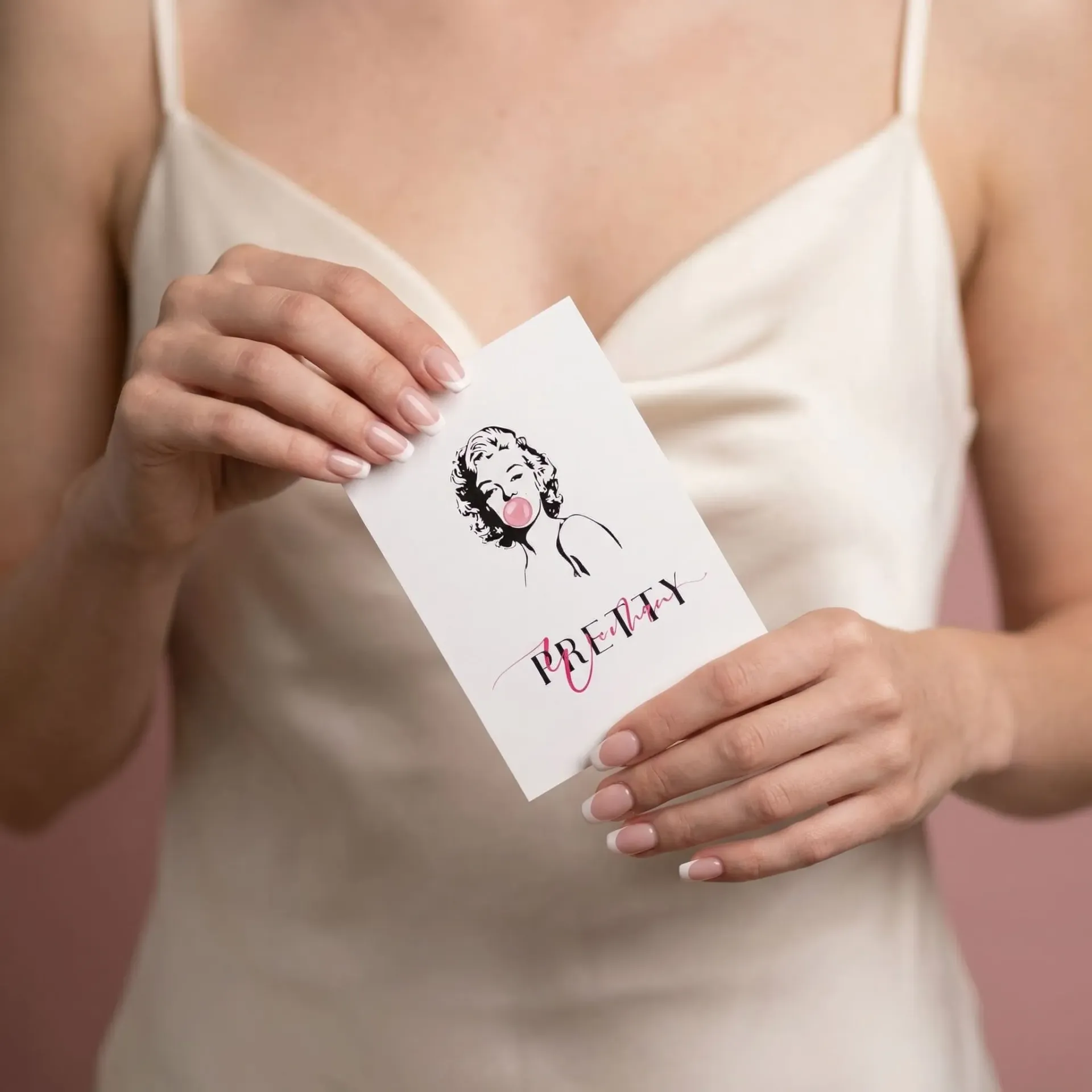 Pohlednice "Krásná"