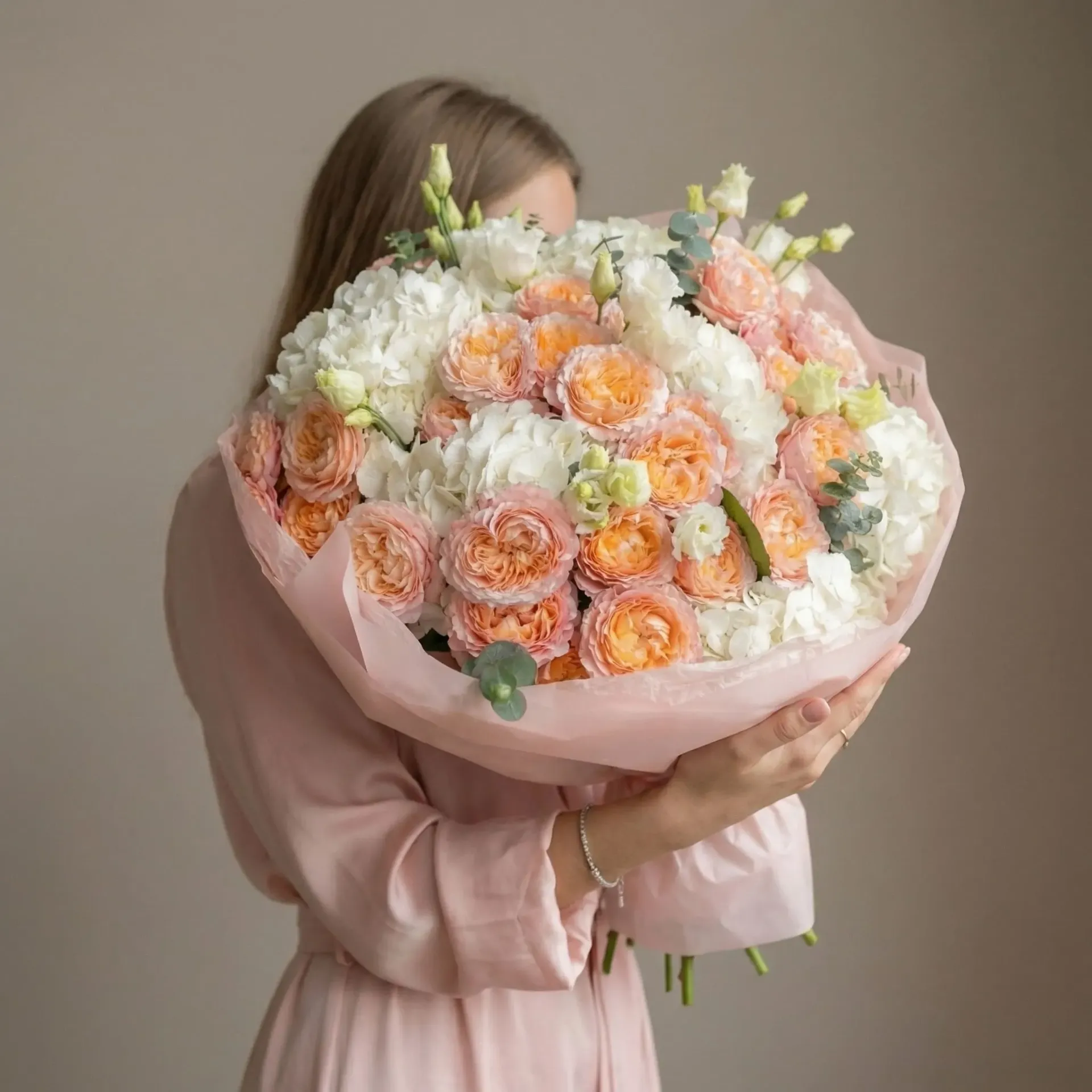 Bouquet "Peach Dream" (S)