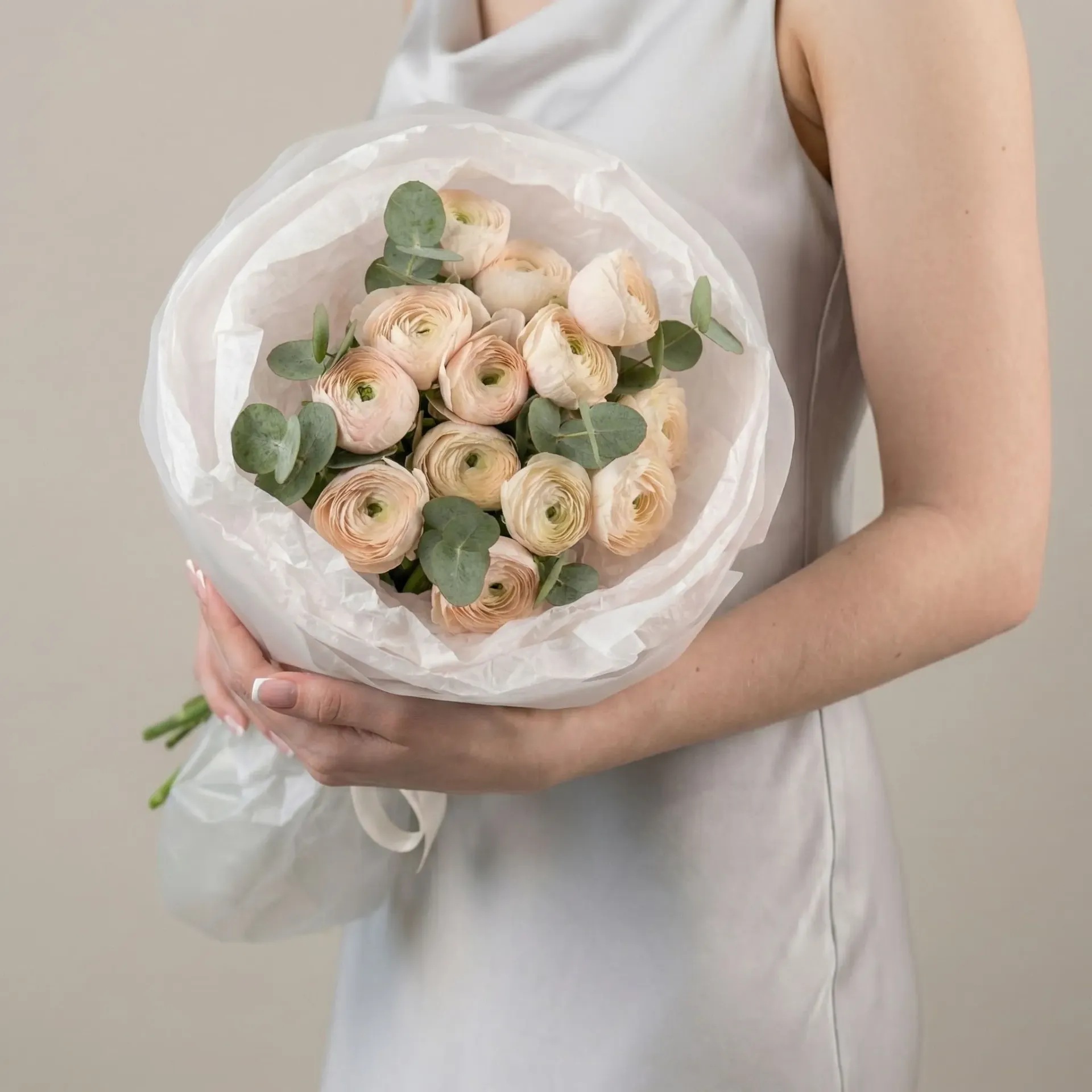 Kytice "Crème brûlée"